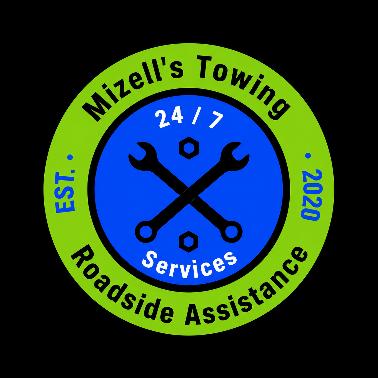 Mizell's Towing logo